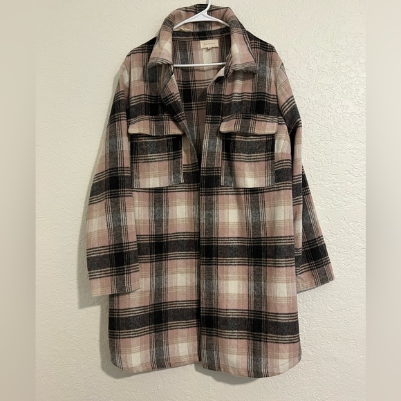 MELLODAY Jackets & Blazers - Plaid shacket
